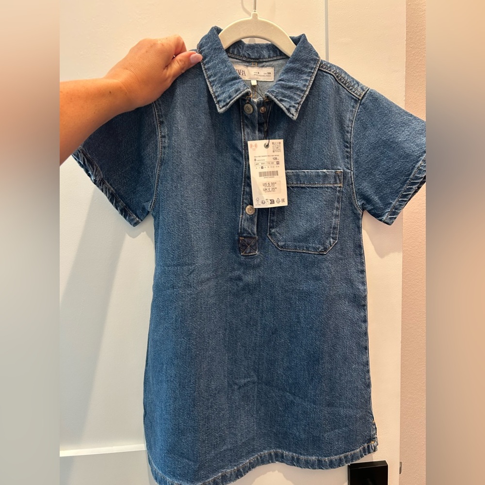 Zara Denim Dress-NWT!!